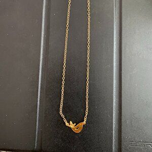 Gorjana and Griffin Lovebird Necklace